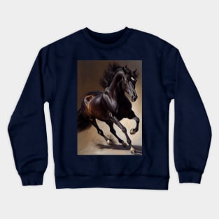 Thoroughbred Horse Crewneck Sweatshirt